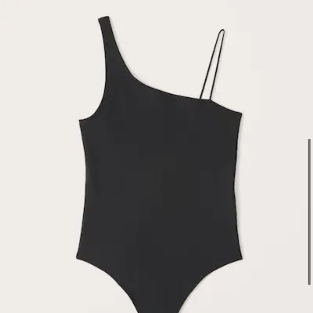 Abercrombie Seamless Asymmetrical Cami Bodysuit